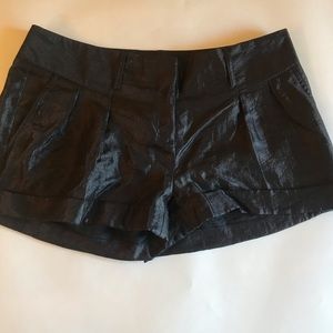 Express silky dress shorts